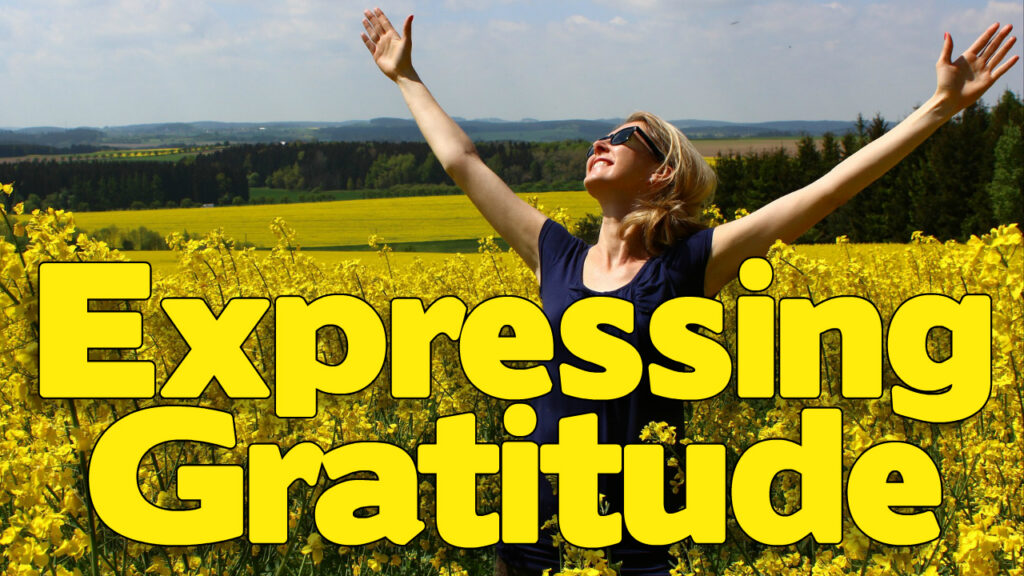 Expressing Gratitude