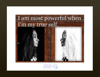 Attract Soulmate Affirmation: I am most powerful when I’m my true self